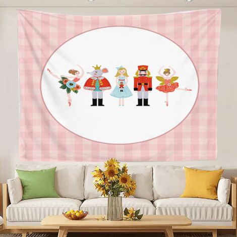 tapestry wall Aesthetic Wall Tapestry For Bedroom Backdrop for Living Room Divider Door Curtain (1/5)