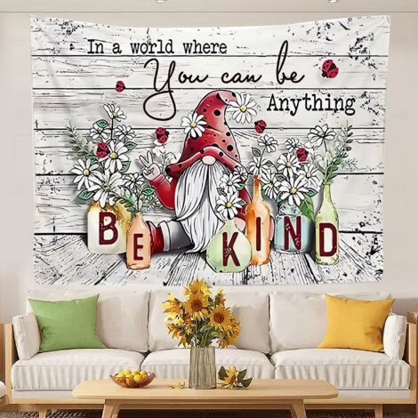 vertical tapestry Retro Tapestry For Bedroom Teen Girl Background Cloth for Dorm Room (1/5)