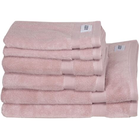 SCHÖNER WOHNEN asciugamano CUDDLY - Set da 6 50x100 cm, orchidea (1/4)