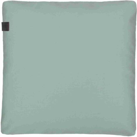 SCHÖNER WOHNEN Fodera per cuscino decorativo senza imbottitura SOLO - 1 pezzo 38x38 cm, verde chiaro (1/4)