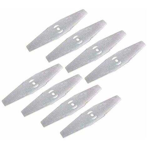 Ersatzmesser für Rasentrimmer, 16-teiliges Set aus Metallmessern, universelle Rasenmähermesser, für Akku-Rasentrimmer und Gartengeräte, Metallmesser (1/3)