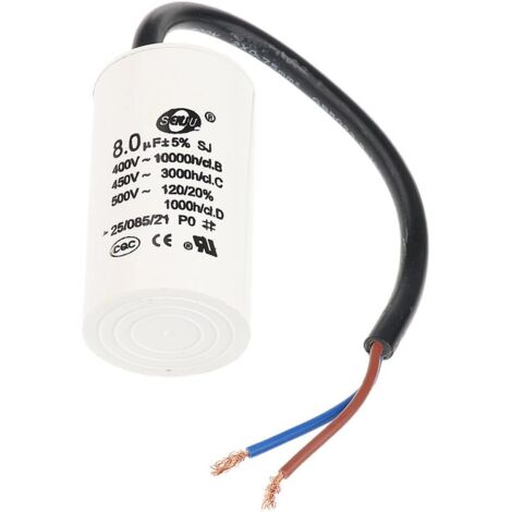 Generischer 450V 8 50/60Hz CBB60 Kondensatorstarter mit Netzteil