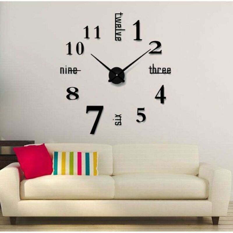 jewelora Horloges Murales Photo Personnalisée Horloge Murale Nom Personnalisé Horloge Murale Décorative à La Maison pour Père Mère Couple Famille Anniversaire Date d'anniversaire Cadeau (1 Photo