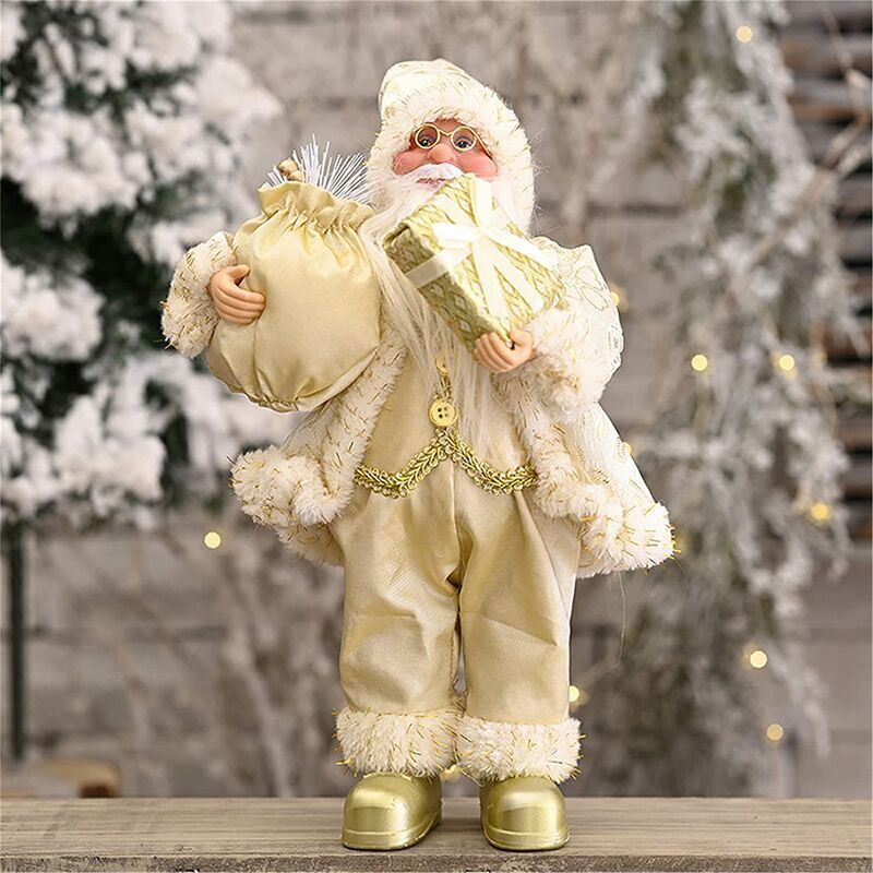 Père noel lumineux acrylique 40 LED, Decoration Noel Exterieur