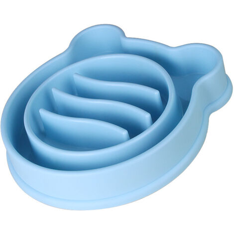 Bol pour animaux de compagnie à alimentation lente, mangeoire lente pour chien anti-glouton (1/5)