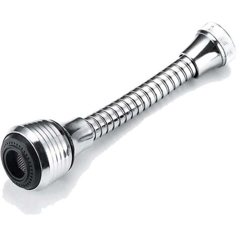 Aérateur pivotant pour robinet, robinet domestique pivotant réglable à 360 ° (1/4)
