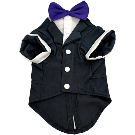 Vêtements d'automne et d'hiver pour chiens, vêtements d'hiver pour animaux de compagnie, vêtements de mariage(XL) (1/4)
