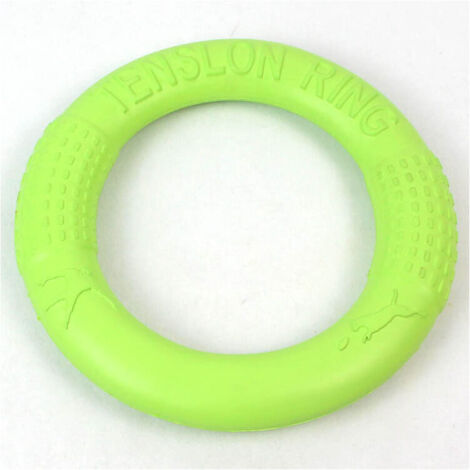 Anneau d'entraînement pour chien pour outil de laisse flottante de salle de sport en plein air et outil de jeu interactif Frisbee, anneau d'entraînement flottant Eva(vert) (1/5)