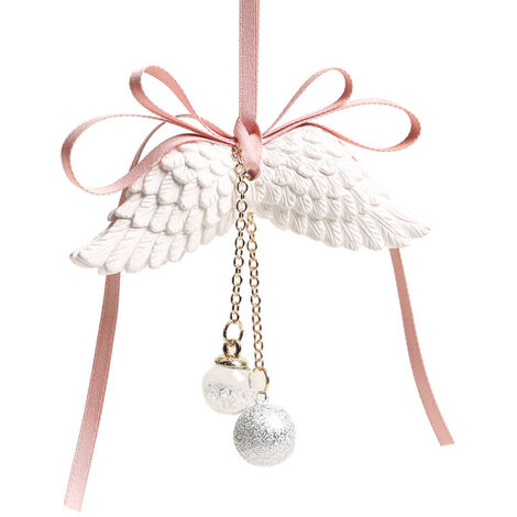 Pendentif de rétroviseur de voiture, pendentif de miroir déodorant en forme d'aile (1/3)