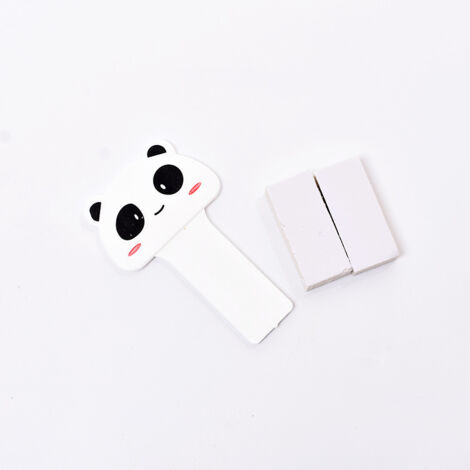 Mode Siège de Toilette élévateur Siège de Toilette Support Ascenseur Outils Salle de Bain Accessoires Poignée Hygiénique Propre(panda blanc) (1/5)
