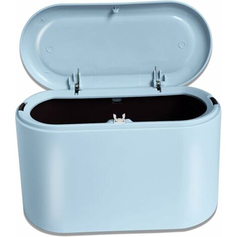 Poub de cuisine Mini Poub en Plastique Avec Couvercle,Petite Poub de Tabl, Pour les salles de Bains, Bureaux , Bureau,Cuisine, Voiture,Porte-Maquillage (1/5)