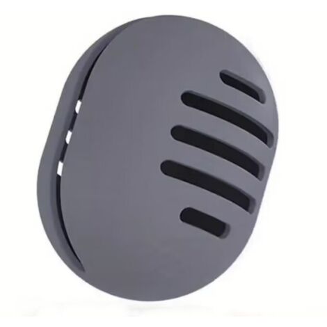 Boîte de rangement en plastique pour houppettes de poudre, éponge de maquillage, éponge de maquillage, éponge de maquillage, support de houppette(gris) (1/5)