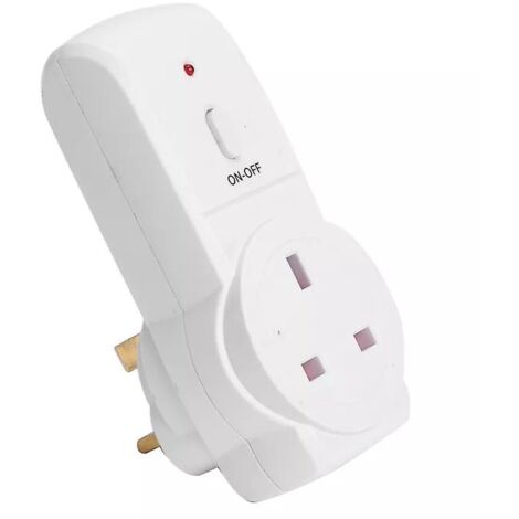 Prise de télécommande sans fil pour appareils ménagers British Standard Outlet (1/4)