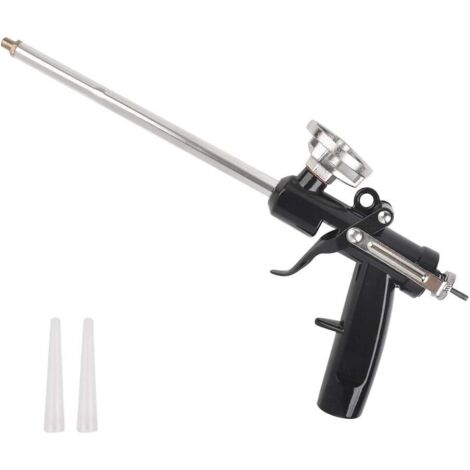Pistolet à mousse, pistolet à mousse de construction en polyuréthane, pistolet de distribution de mousse expansible TPE, adapté à la mousse d'assemblage de mousse de pistolet, Ensoleillé