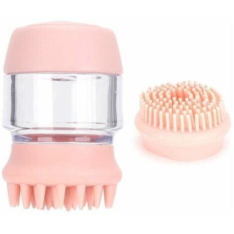 Brosse de toilettage pour chien, brosse de bain pour chien pour nettoyer les animaux domestiques, chiens, chats, chevaux (1/4)