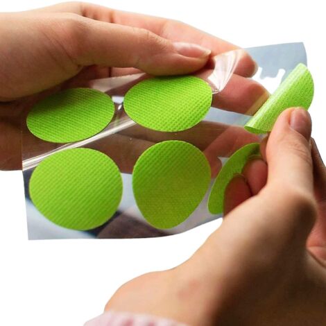 Autocollants de patch anti-moustiques pour les enfants (60 autocollants) - Ingrédients naturels à base de plantes sans deet - Patchs d'insectes à l'huile de citronnelle - Pour le patio de voyage et-En (1/3)