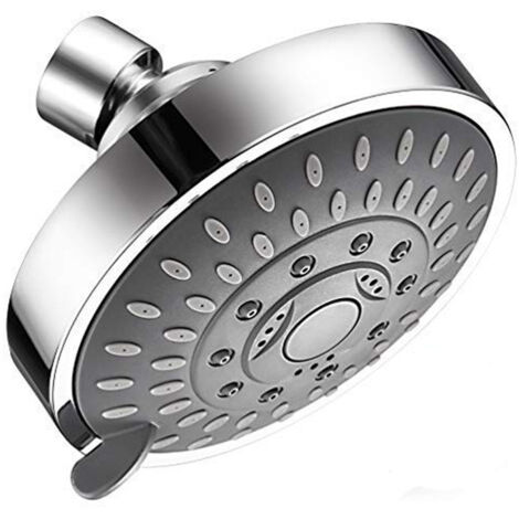 4 pouces 5 vitesses pommeau de douche haute pression douche pommeau de douche hôtel hôtel salle de bain pommeau de douche-Ensoleillé (1/5)