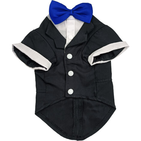 Vêtements d'automne et d'hiver pour chiens, vêtements d'hiver pour animaux de compagnie, vêtements de mariage(M) (1/5)