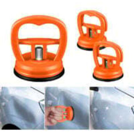 2PCS Outils de Kit Debosselage Carrosserie, Ventouse Carrosserie, Extracteur Bosses Voiture, Kit de Réparation pour Carrosserie Voiture, Verre, Écran (1/5)