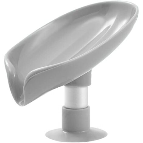1 Pièce Porte-Savon en Forme De Feuille Porte-Savon Auto-drainant Porte-Savon Plateau De Vidange Boîte à Savon avec Ventouse pour Douche Salle De Bain Baignoire éponge Laveur Salle De Gym Douche-Ensol (1/5)