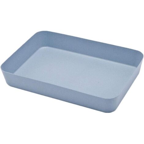 Range-couverts compact, long et fin en plastique pour tiroir de cuisine pour le rangement et l'organisation des couverts, fabriqué en plastique durable-Ensoleillé (1/5)