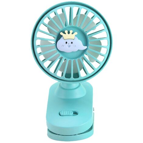 Clip sur ventilateur Ventilateur à piles Ventilateur Mini Ventilateur avec pince robuste (1/5)
