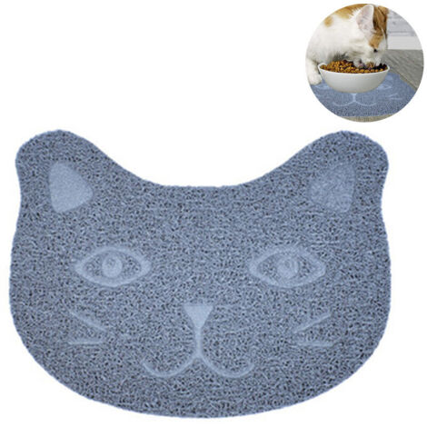 Tapis De Nourriture Antidérapant En Pvc Pour Chat Mignon Pour Chien Chat Chiot (1/5)