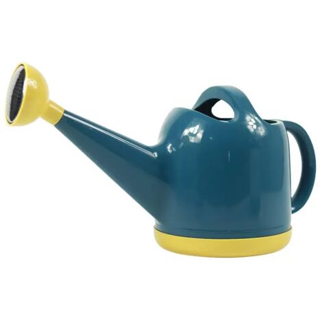 Arrosoir avec tête de pulvérisation, arrosoir pour plantes avec long manche et buse (4 litres), bleu foncé (1/3)
