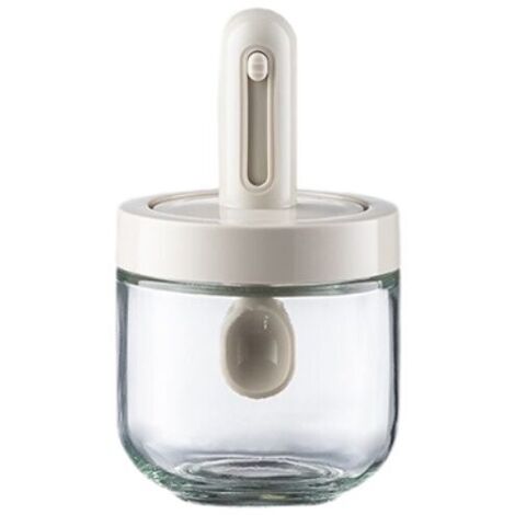 Accessoire de rangement pour pot d'assaisonnement de cuisine stockage d'assaisonnement domestique pot scellé cuisine bouteille d'assaisonnement intégrée (1/4)