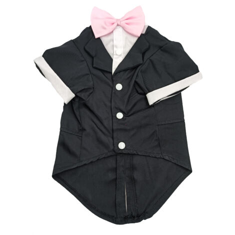 Vêtements d'automne et d'hiver pour chiens, vêtements d'hiver pour animaux de compagnie, vêtements de mariage(L) (1/5)