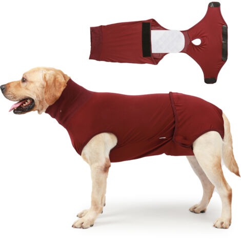 Serviette de bain pour manteau de séchage pour chien, matériau en microfibre à séchage rapide et super absorbant(vin rouge XXS) (1/5)