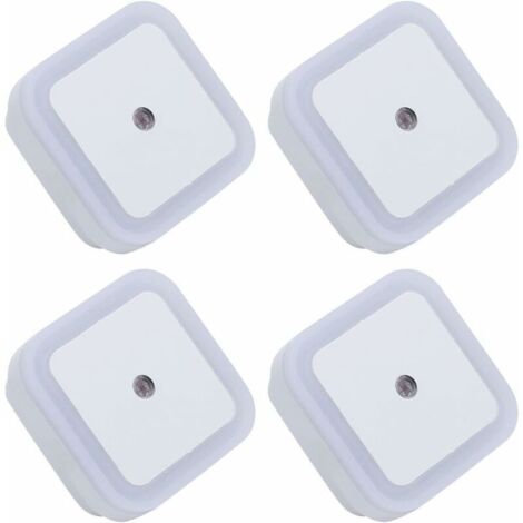 Veilleuse LED Veilleuse intérieure Divers accessoire pour luminaire4 pièces (blanche) (1/5)