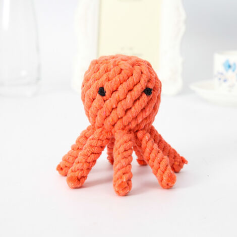 Jouet pour Chien, Coton Naturel, Jouets en Peluche, Jouets à Mâcher Sécuritaires et Non Toxiques pour Petits Moyens, Jouet Amusant à Mâcher pour Animal Domestique (1/5)
