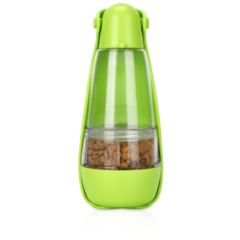 Bouteille d'eau pour chien, bol de voyage pour chien et bouteille d'eau, bouteille d'eau pour chien, bouteille d'eau de voyage portable pour chien avec bouton de verrouillage(couleur fluo) (1/5)