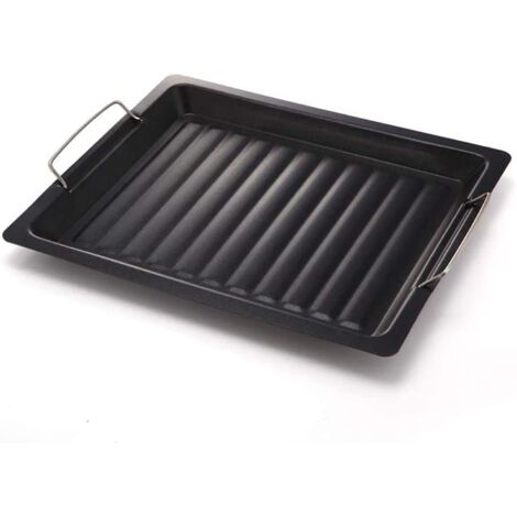 Accessoires de gril en acier inoxydable émaillé pour bol de gril, bol pour le camping et les familles nettoyage facile, 2530cm (1/5)
