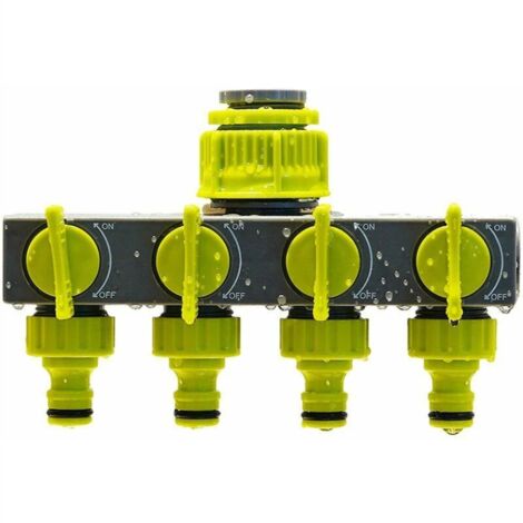 Diviseur d'eau de jardin, un inverseur de valve sur quatre (1/5)