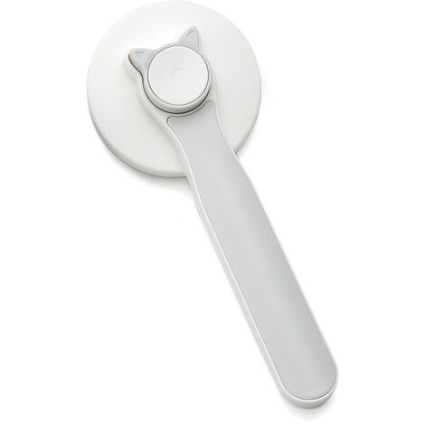 Brosse Chiens Chats, Brosse Autonettoyante Poils Morts Brosse de Toilettage Autonettoyante, Pour Chiens chats eliminer efficacement des poils tomentose sous-poil Tangles (Gris) (1/5)