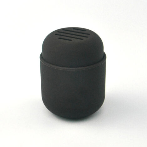 Boîte de rangement en plastique pour houppettes de poudre, éponge de maquillage, éponge de maquillage, éponge de maquillage, support de houppette(noir) (1/5)