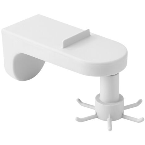 2 supports de rangement muraux de cuisine non poreux support de rangement domestique crochet pivotant spatule ustensiles de cuisine muraux (1/2)