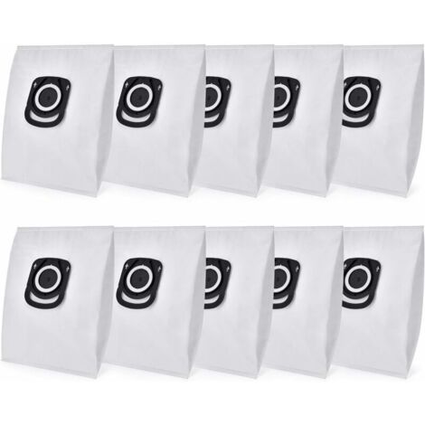 Lot de 10 sacs d'aspirateur - Pour Rowenta Hygiene + ZR200520, Pour Rowenta Compact Power, X-Trem Power et Silence Force (1/5)