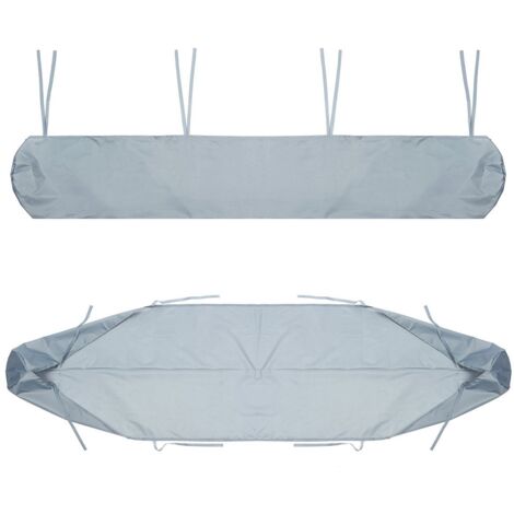 Sac de Protection pour Store Banne Housse de Rangement pour Banne Manuel Rétractable Housse de Protection Anti-poussière imperméable pour auvent de terrasse(gris, 4.5M)