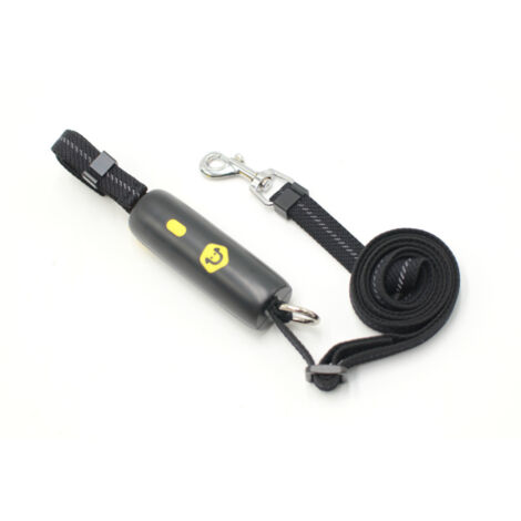 Laisse pour chien, laisse pour petit et moyen chien, corde élastique, chaîne pour chien Leash Corgi，noir (1/5)