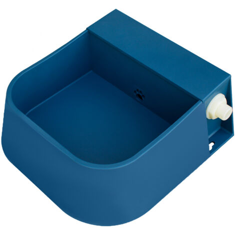 Bol pour animaux de compagnie mangeoire bol pour chien stockage d'eau automatique abreuvoir bovins et moutons bassin de nourriture pour animaux de compagnie bol pour chien (1/3)