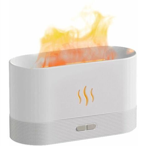 Mode d'humidificateur de flamme d'USB de simulation du diffuseur 3D d'arome de la flamme 180ML (1/5)