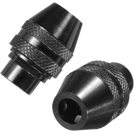 2pcs Universel Remplacement du Mandrin sans Clé Mini Mandrin à Changement Rapide Pour Outils Rotatifs Dremel 4486 3000 4000 7700 8200 (1/5)