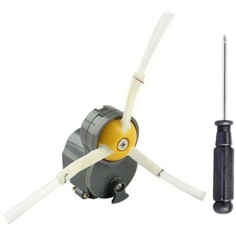 Lot de 1 pour Aspirateur robot IROBOT ROOMBA, ROOMBA SERIE 500, ROOMBA SERIE 600, ROOMBA SERIE 700, ROOMBA SERIE 800, ROOMBA SERIE 900,AAMUNPA brosses latérales moteur moteur (1/2)