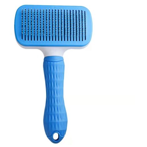 Peigne pour animaux de compagnie, brosse à poils pour chiens et chats brosse à poils morts autonettoyante (1/5)