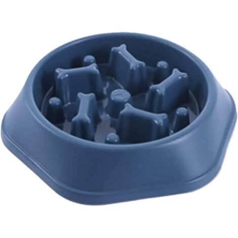 Gamelle d'alimentation Lente pour Chien, Gamelles de Base pour Chaton, Bol de Nourriture Lente pour Chat, Animaux Bleu-Ensoleillé (1/5)