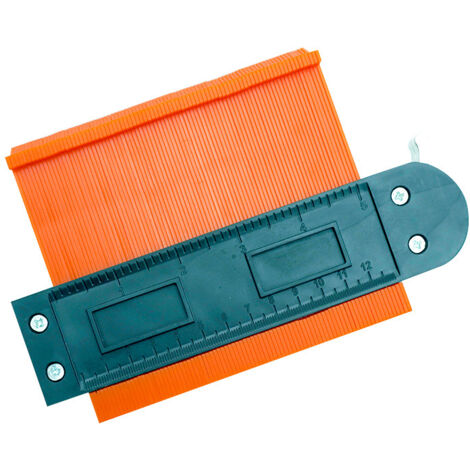 Serrure de ceinture en plastique élargissant l'outil de jauge de contour irrégulier de jauge d'imitation, preneur de ligne de dessin de menuiserie (1/5)
