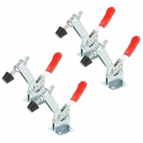 4Pcs Gh-201B Sauterelles A Degagement Rapide D'Outils A Main Capacite Du 90 Kg / 198Lbs (1/5)